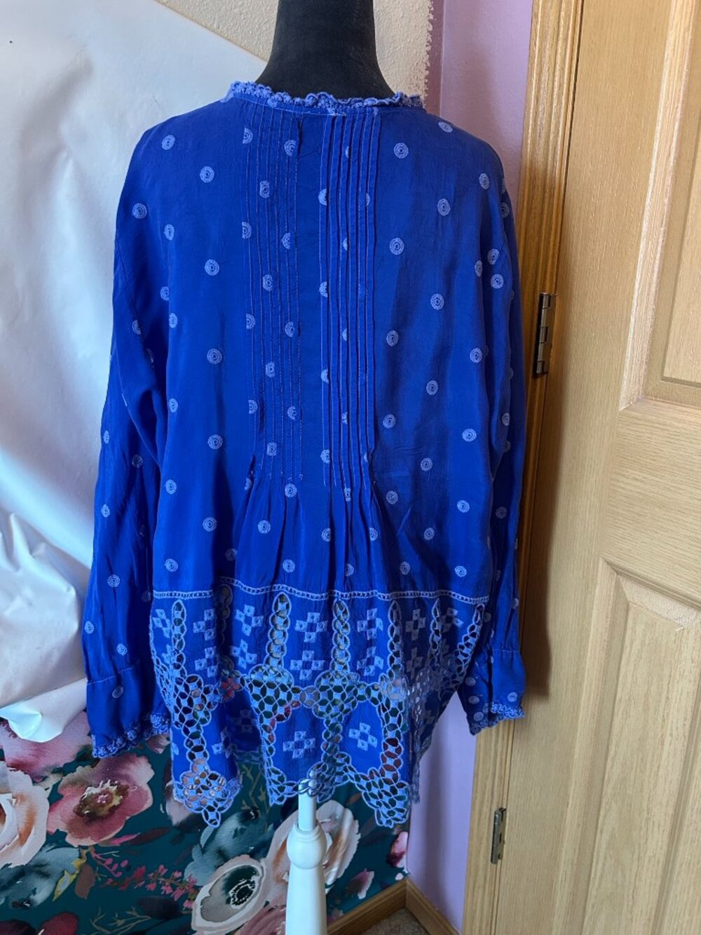 Johnny Was Baez Phaedre Blouse - Picture 7 of 8